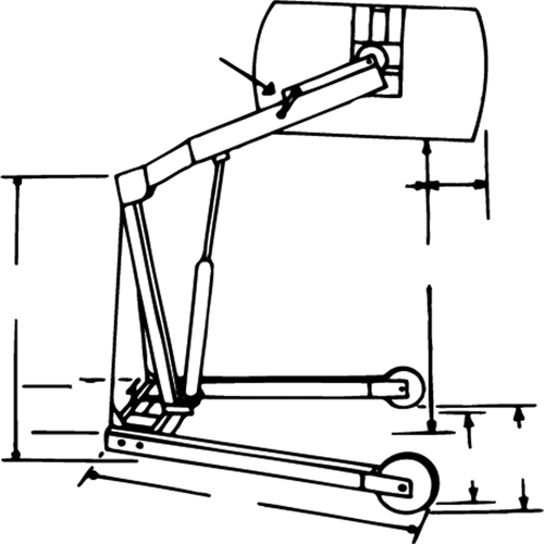 Manipulateurs de barils Hydra-Lift, Capacit&eacute; 55 gal. US (45 gal. imp.) Equipment World