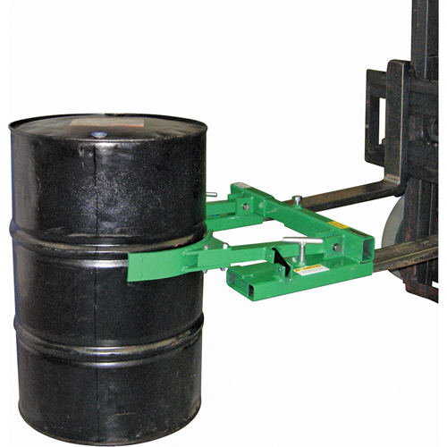 Gravity-Actuated Mechanical Auto-Grip Drum Lift, For 30 - 85 US Gal. (25 - 70 Imperial Gal.) Equipment World