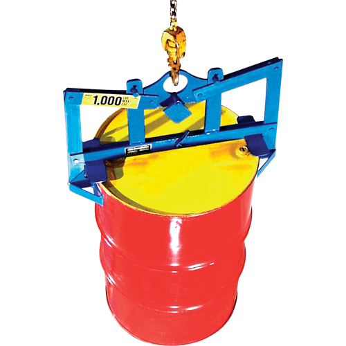 Automatic Vertical Drum Lifters, 55 US gal. (45 Imperial Gal.), 1000 lbs./454 kg. Cap. Equipment World
