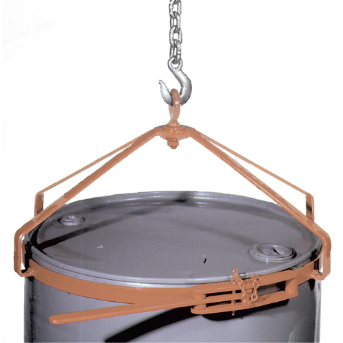 Manual Vertical Drum Lifter, 55 US gal. (45 Imperial Gal.), 700 lbs./317 kg. Cap. Equipment World
