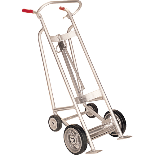 Diables pour baril avec frein manuel, Fabriqu&eacute; en Aluminium, 25 - 55 gal. US (20 - 45 gal. imp.) Equipment World