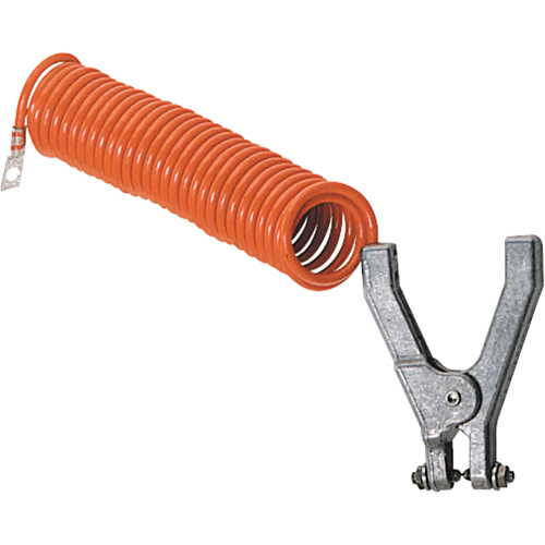 Coiled Grounding Clamps, 180" Long Equipment World