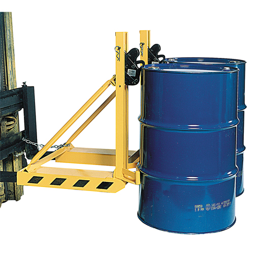 Manipulateur de baril, Pour 30 gal US (25 gal. imp.)/50 gal. US (41,6 gal. imp.)/80 gal. US (66,6 gal. imp.) Equipment World