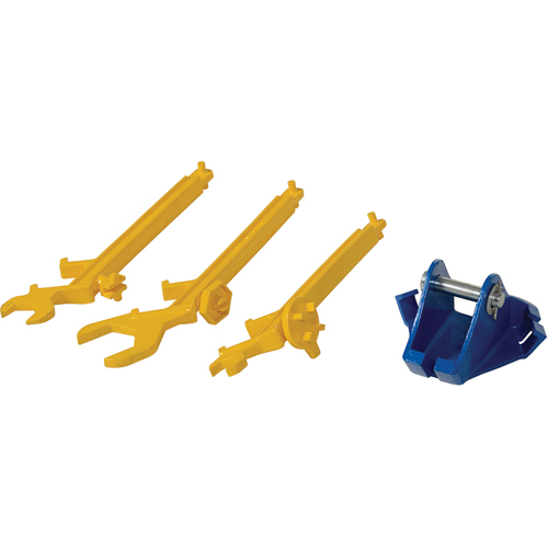 Multi-Purpose Overhead Drum Lifter with Wrenches, 30 - 55 US Gal. (25 - 45 Imperial Gal.), 800 lbs./362 kg. Cap. Equipment World