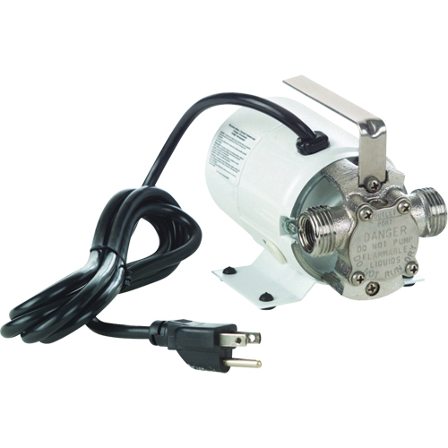 Non-Submersible, Self-Priming Plated Brass Transfer Pumps - Pump Only, 115 V, 360 GPH, 1/10 HP Equipment World