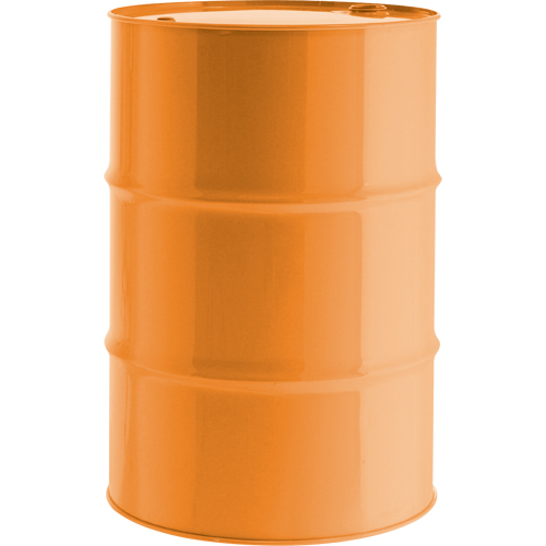 Steel Drums, 55 US gal (45.8 imp. Gal.), Unlined, Orange, Closed Top, UN1A1/Y1.8/300, 16 Gauge Equipment World