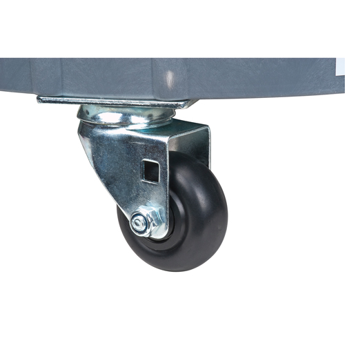 Leak Containment Drum Dolly, 24.25" dia. X 7.625" H, 1.5 US Gal. Spill Cap. Equipment World