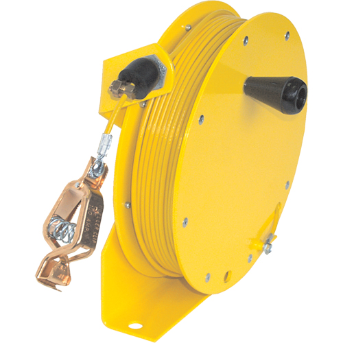 Static Grounding Hand Wind Reels, 50' Length Equipment World