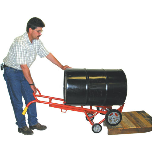 15BT Deluxe Drum Hand Truck, Steel Construction, 30 - 55 US Gal. (25 - 45 Imperial Gal.) Equipment World