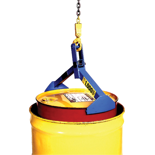 Drum & Overpack Lifter, 55 -85 US gal. (45 -70 Imperial Gal.), 1000 lbs./454 kg Cap. Equipment World
