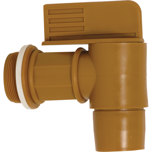 2" NPT Polyethylene Drum Faucet, Polyethylene, 2" NPT Equipment World