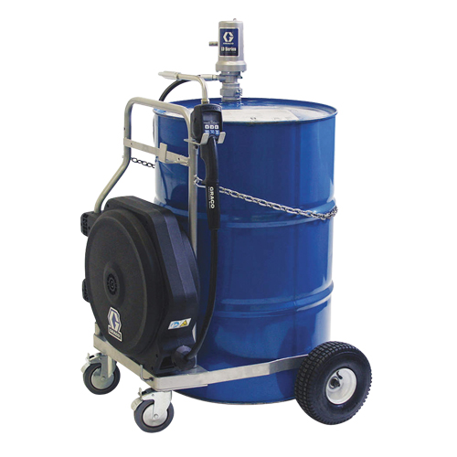 Pompe &agrave; huile pneumatique de s&eacute;rie LD, 7,8 gal./min, Rapport de pression de 3:1 Equipment World