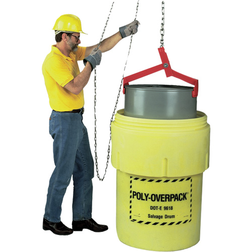Drum Lifter, 85 US gal. (70 Imperial Gal.) Drum Size, 1000 lbs./454 kg Cap. Equipment World