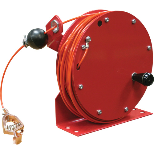 G 3000 Static Discharge Grounding Reel, 100' Length, Heavy-Duty Equipment World