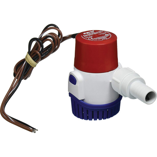 S-Series Electronic Sensing Bilge Pump, 500 GPH, 12 V Equipment World