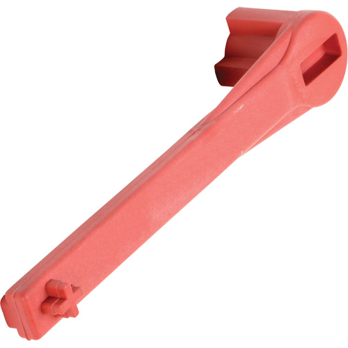 Single Ended Specialty Bung Nut Wrench, 1-1/4" Opening, 8" Handle, Non-Sparking Nylon Equipment World