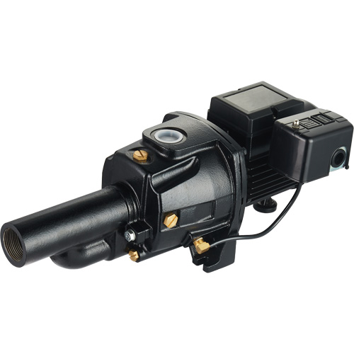Dual Voltage Cast Iron Convertible Jet Pump, 115 V/230 V, 1400 GPH, 3/4 HP Equipment World