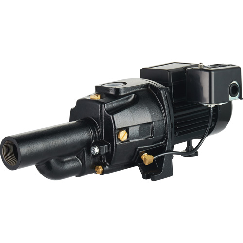 Dual Voltage Cast Iron Convertible Jet Pump, 115 V/230 V, 1400 GPH, 3/4 HP Equipment World