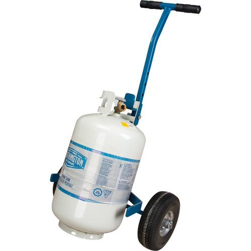 Cylinder Cart, Flat-Free Wheels, 15-1/2" W x 14-1/4" L Base, 600 lbs. Equipment World