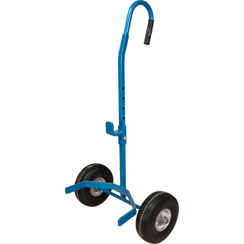Cylinder Cart, Flat-Free Wheels, 15-1/2" W x 14-1/4" L Base, 600 lbs. Equipment World