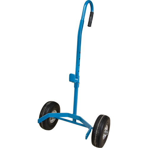 Cylinder Cart, Flat-Free Wheels, 15-1/2" W x 14-1/4" L Base, 600 lbs. Equipment World