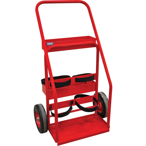Hot Works Fire Prevention Cart, Semi-Pneumatic Wheels, 17.75" W x 8.9" L Base, 100 lbs. Equipment World
