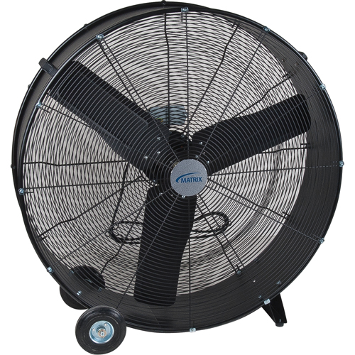 Light Industrial Direct Drive Drum Fan, Industrial, 2 Speed, 36" Diameter Equipment World