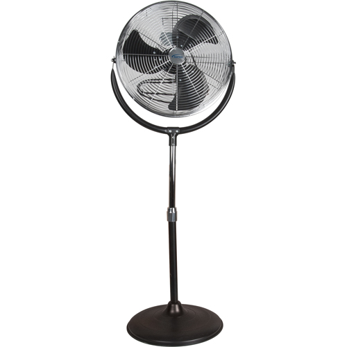 High-Velocity Pedestal Fan, Commercial, 3 Speed, 20" Diameter Equipment World