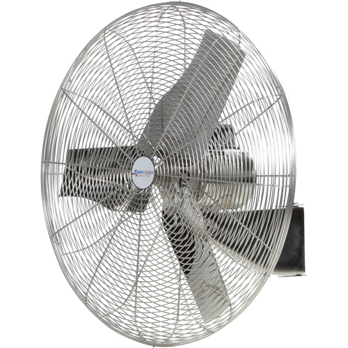 Stainless Steel Food Service Washdown Air Circulating Fans, Industrial, 1 Speed, 24" Diameter Equipment World