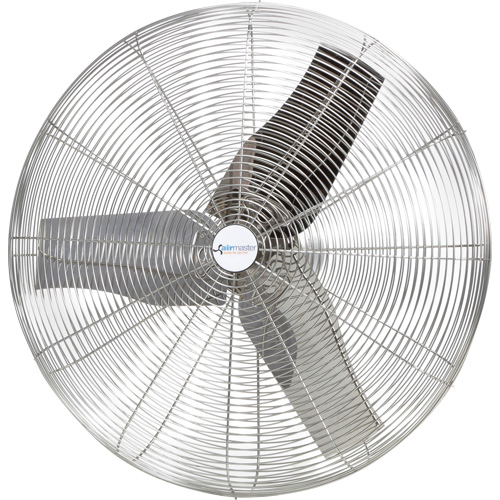 Stainless Steel Food Service Washdown Air Circulating Fans, Industrial, 1 Speed, 24" Diameter Equipment World