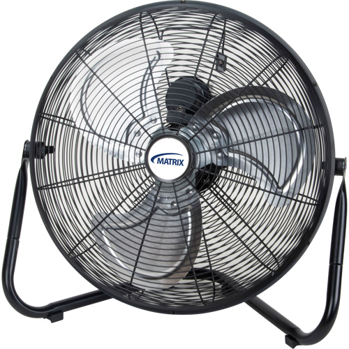 High-Velocity Floor Fan, Commercial, 3 Speed, 16" Diameter Equipment World