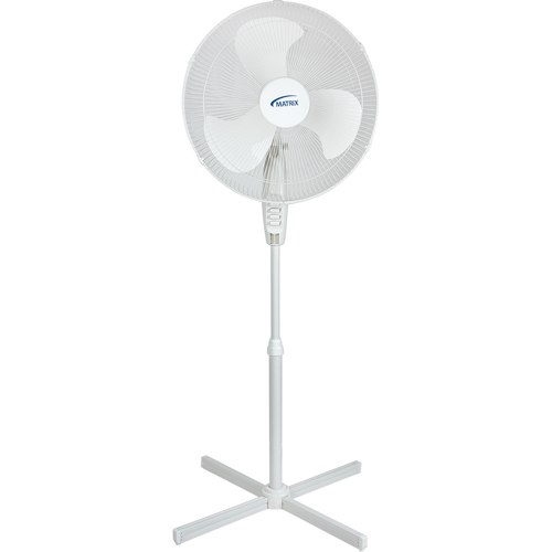 Oscillating Pedestal Fan, Commercial, 3 Speed, 18" Diameter Equipment World