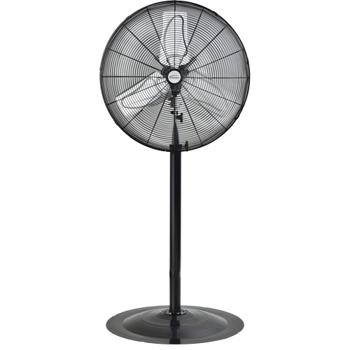 Oscillating Pedestal Fan, Heavy-Duty, 2 Speed, 24" Diameter Equipment World