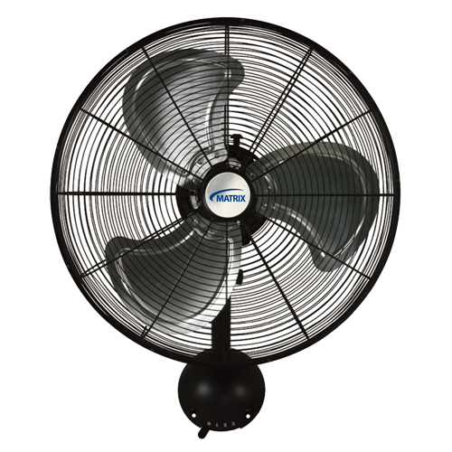 High-Velocity Oscillating Wall Fan, Industrial, 3 Speed, 20" Diameter Equipment World