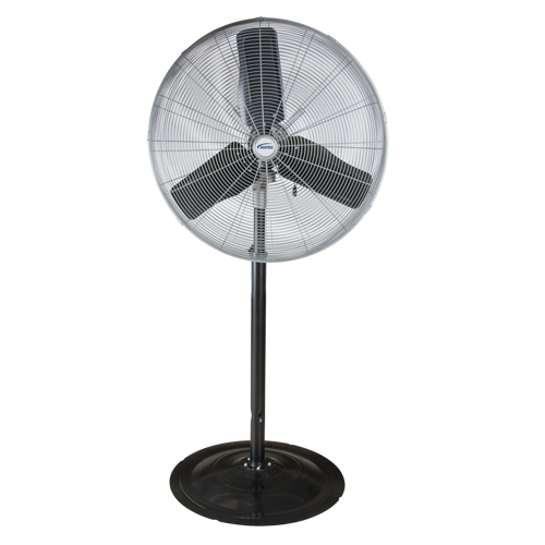Waterproof Motor & Oscillating Pedestal Fan, Heavy-Duty, 3 Speed, 30" Diameter Equipment World