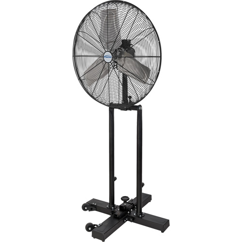 Foldable Pedestal Fan, Industrial, 3 Speed, 24" Diameter Equipment World