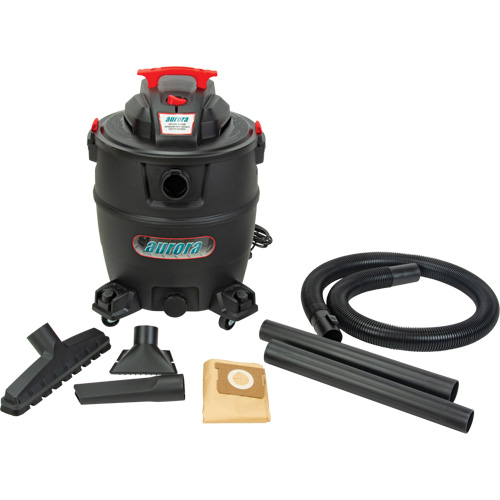 Vacuum, Wet-Dry, 6 HP, 16 US Gal. (60.6 Litres) Equipment World