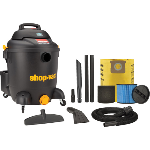 Aspirateur pour atelier SVX2, Secs-humides, 5,5 CV, 12 gal. US (45,4 litres) Equipment World
