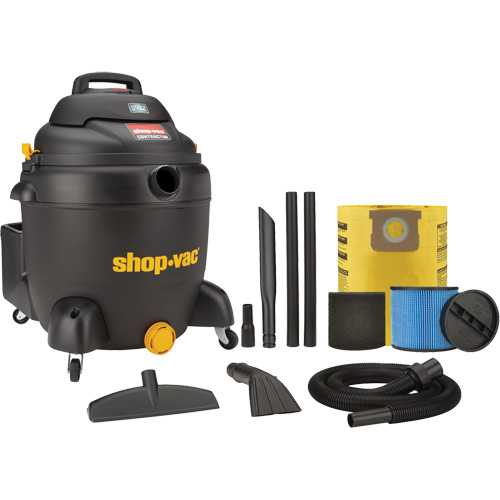 SVX2 Shop Vacuum, Wet-Dry, 6.5 HP, 18 US Gal. (68.1 Litres) Equipment World