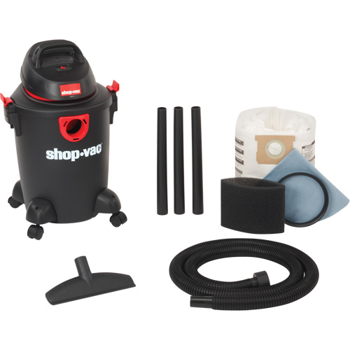 Aspirateur d'atelier s&eacute;rie bricolage & atelier, Secs-humides, 3,5 CV, 6 gal. US (22,7 litres) Equipment World