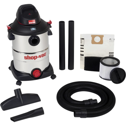 SVX2 Shop Vacuum, Wet-Dry, 5.5 HP, 12 US Gal. (45.4 Litres) Equipment World
