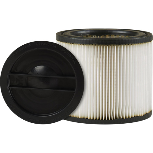 Small Vacuum Filter, Cartridge, Fits 1 - 6 US gal. Equipment World