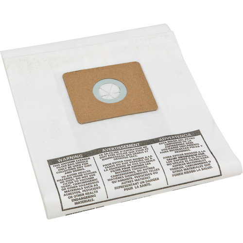 V&eacute;ritable sac de collecte sous vide suspendu, 3,5 gal. US Equipment World