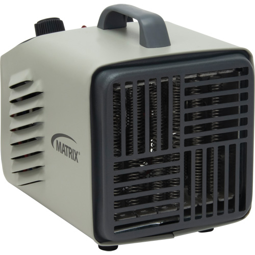 Personal Metal Shop Heater with Thermostat, Fan, Electric Equipment World