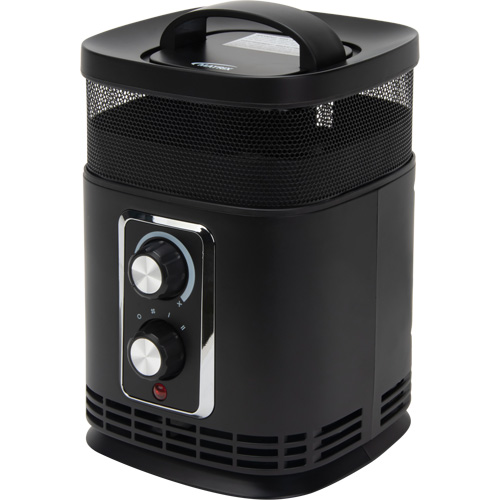 360 Degree Surround Portable Heater, Ceramic, Electric, 5200 BTU/H Equipment World