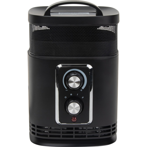 360 Degree Surround Portable Heater, Ceramic, Electric, 5200 BTU/H Equipment World