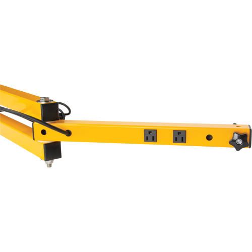 180 Double Locking Arm with 2 Receptacles Equipment World
