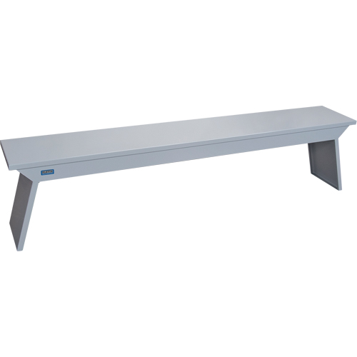 Locker Room Benches, Steel, 72" L x 12" W x 17" H Equipment World