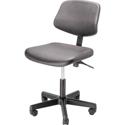 Ergonomic Seating, Polyurethane, Black, 250 lbs. Capacity Equipment World