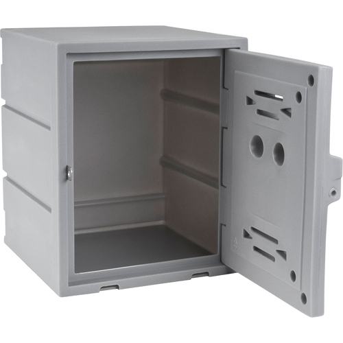 Locker, 15" x 15" x 18", Grey, Assembled Equipment World